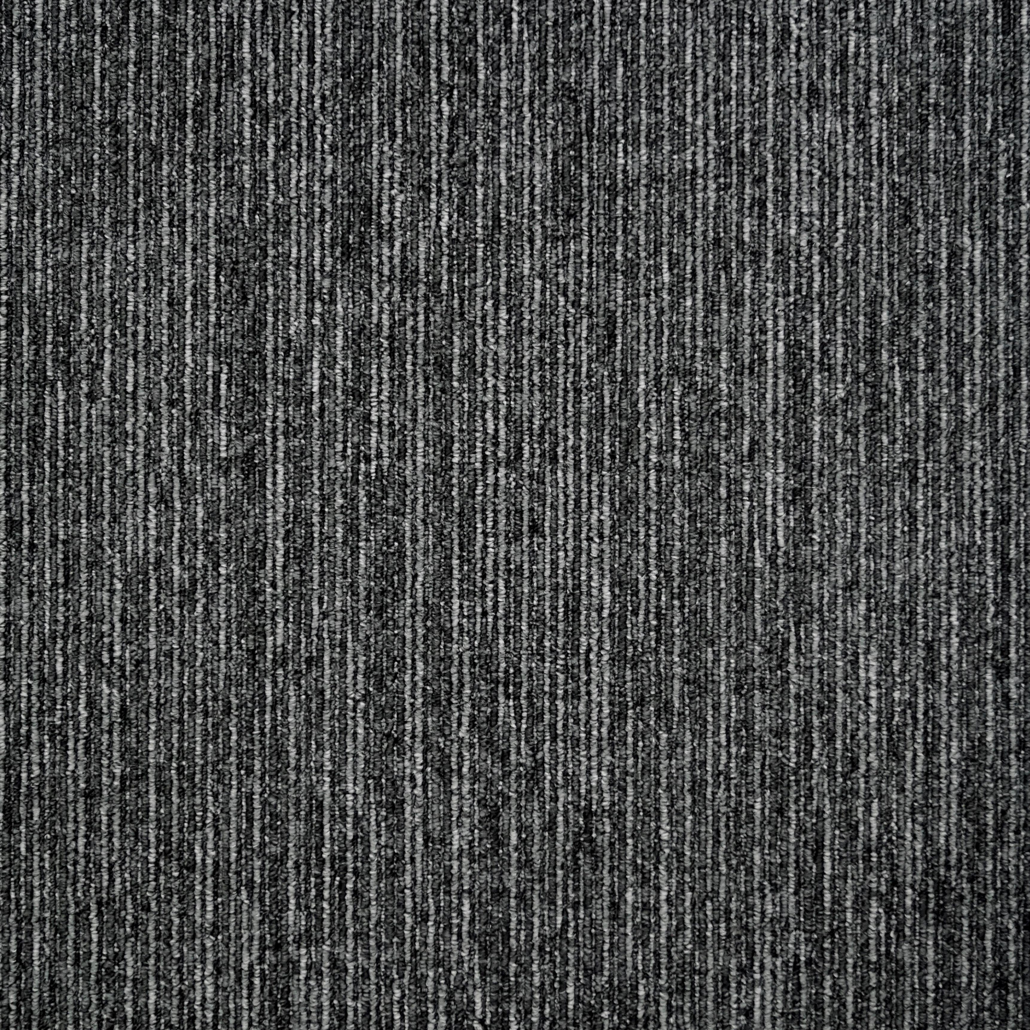 Teppichfliese Dunkelgrau Ambition 50x50 cm Florhöhe 3mm