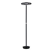 LED-Stehleuchte 60472/1-06 - Schwarz, Design, Metall (45/185cm) - Hell