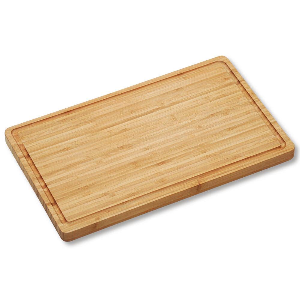 Schneidebrett Hellbraun L: 45 cm - Hellbraun, Basics, Naturmaterialien (45/27/3cm) - Kesper