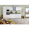 Küchenblock Lorena Küchenblock 335 cm - Weiß Hochglanz/Graphitfarben, Basics, Holzwerkstoff (335cm) - Respekta