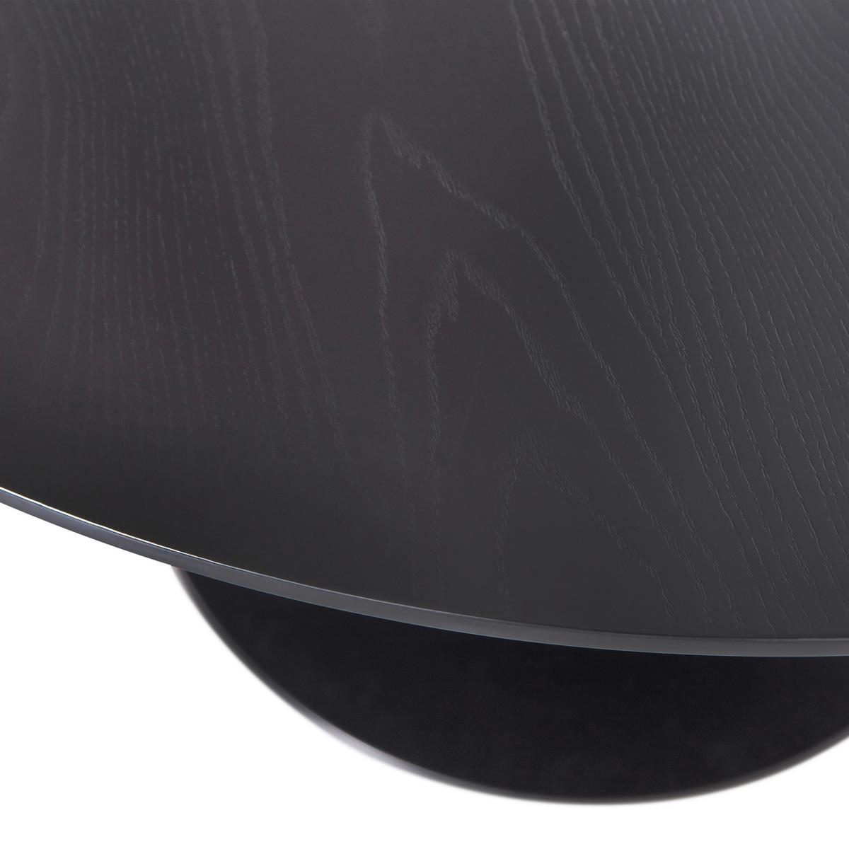 Esstisch Sammy Schwarz B: 120cm - Schwarz, MODERN, Holzwerkstoff/Metall (120/120/75cm) - Livetastic