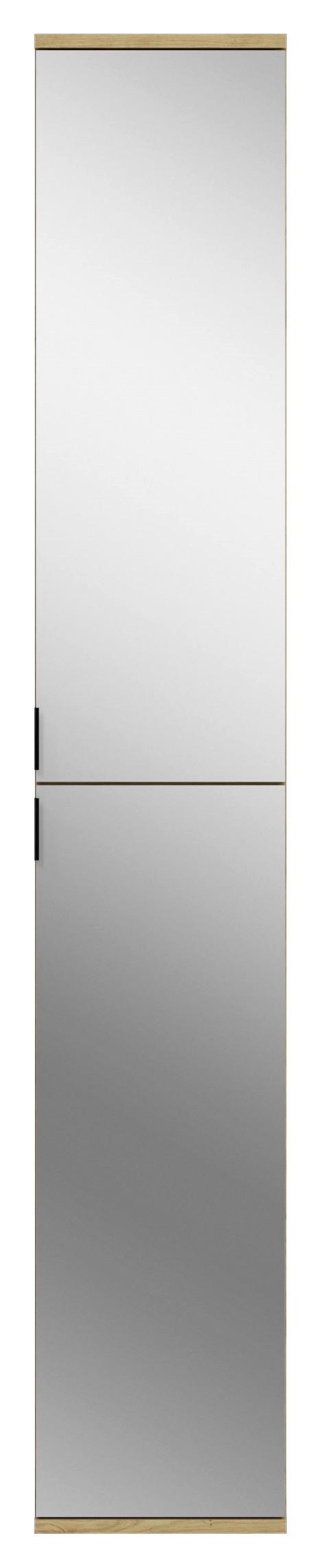 Spiegelschrank Projekt X 2-Türig Bht: 30x193x34 Cm - KONVENTIONELL, Glas/Holzwerkstoff (30/193/34cm) - MID.YOU