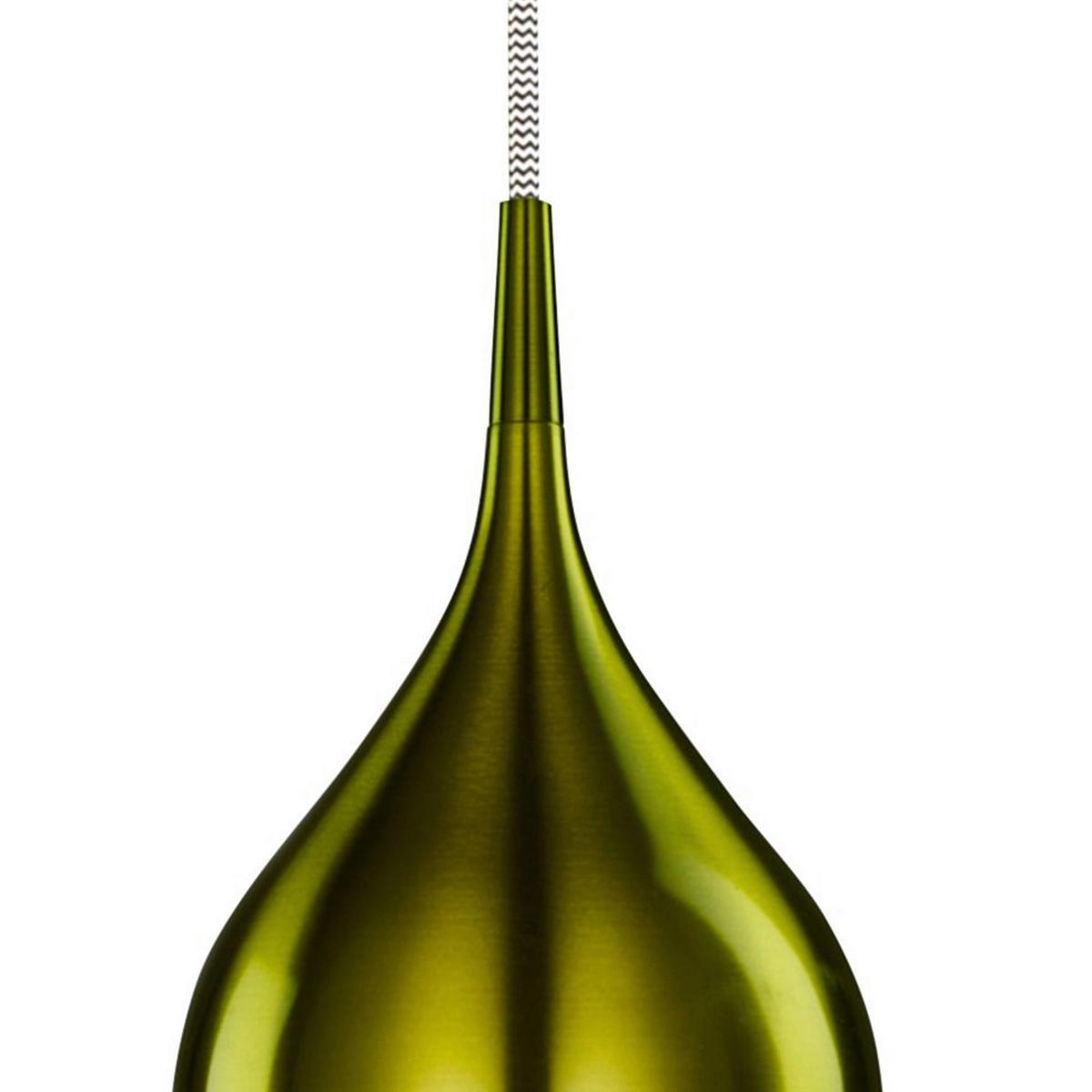 Pendelleuchte 6461-12gr Vibrant - Grün, LIFESTYLE, Metall (12,3/142cm)