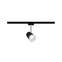 LED-Deckenleuchte Urail Spot Cone für Schienensystem - Chromfarben/Schwarz, Design, Kunststoff/Metall (18,0cm) - Paulmann