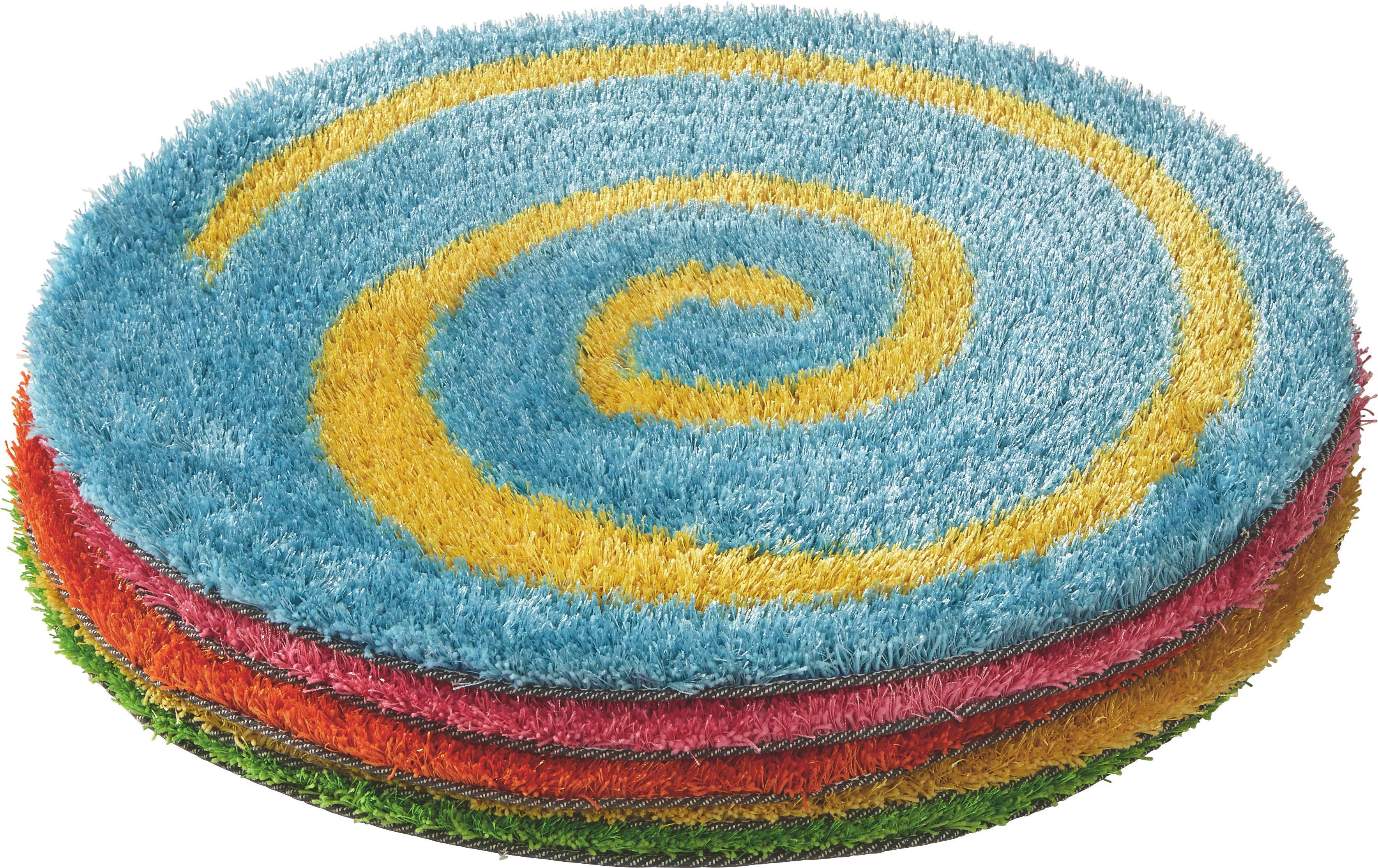 Gyerekszőnyeg Alice - Pink/Sárga, konvencionális, Textil (70cm) - Luca Bessoni