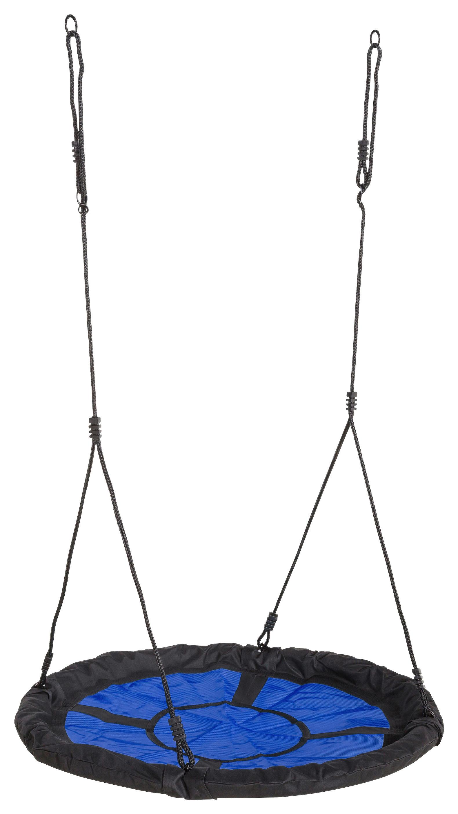 Nestschaukel A190.007.04 - Blau, KONVENTIONELL, Textil/Metall (98/6/98cm) - Ambia Garden