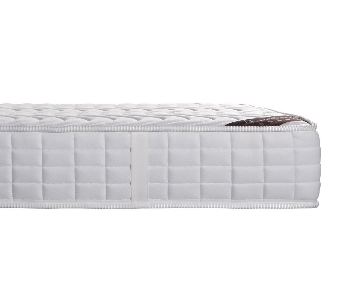Taschenfederkernmatratze Dreamliner 80x200 H3 H: 24 Cm - Weiß, Basics, Textil (80/200cm) - MID.YOU
