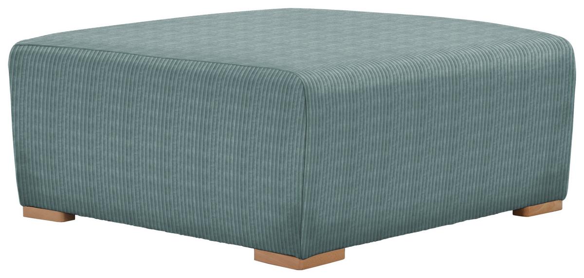 Hocker Vouge Mintgrün BxHxT: 101x44x92 cm - Buchefarben/Mintgrün, KONVENTIONELL, Textil (101/44/92cm) - Livetastic