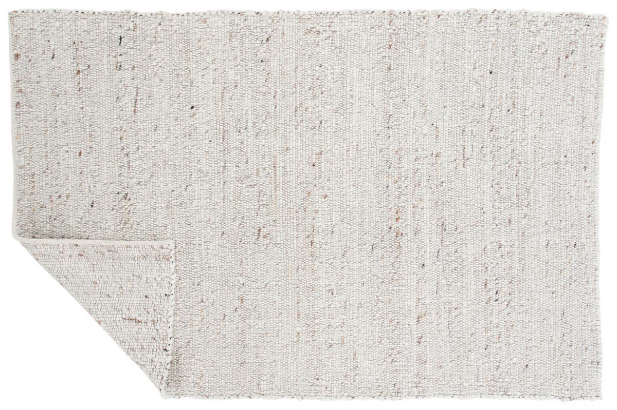 Flachwebteppich Loump - Beige/Weiß, LIFESTYLE, Textil (200/300cm) - P & B