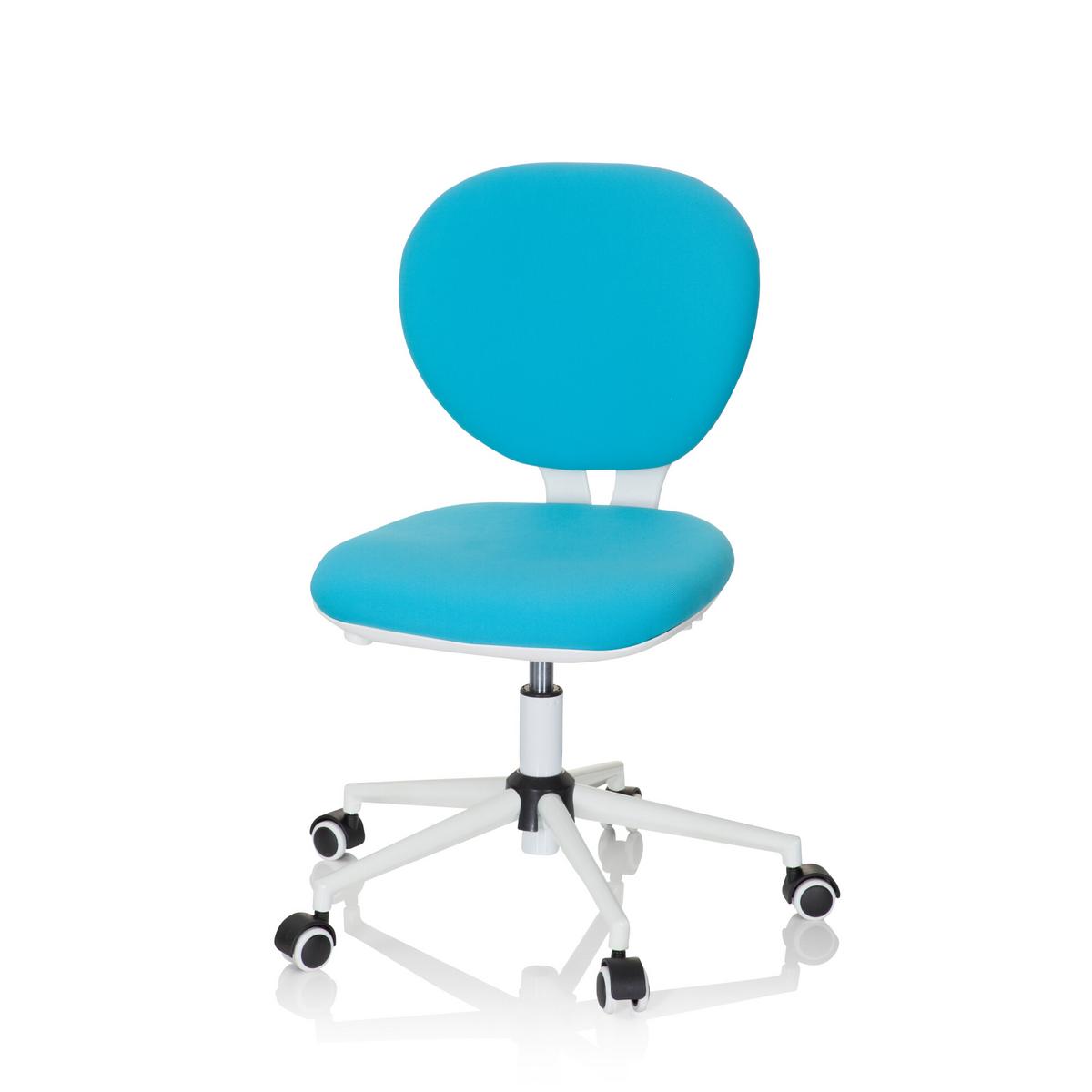 Jugenddrehstuhl Kid Vivo Stoff Türkis - Türkis, Basics, Kunststoff (43/82-95/56cm) - MID.YOU