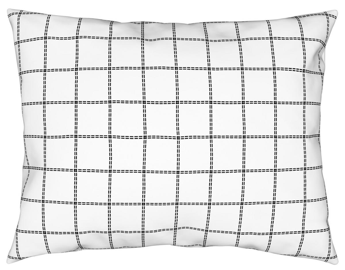 Renforce Bettwäsche 140x200 Cm Valentina Baumwolle Weiß - Weiß, MODERN, Textil (140/200cm) - Luca Bessoni