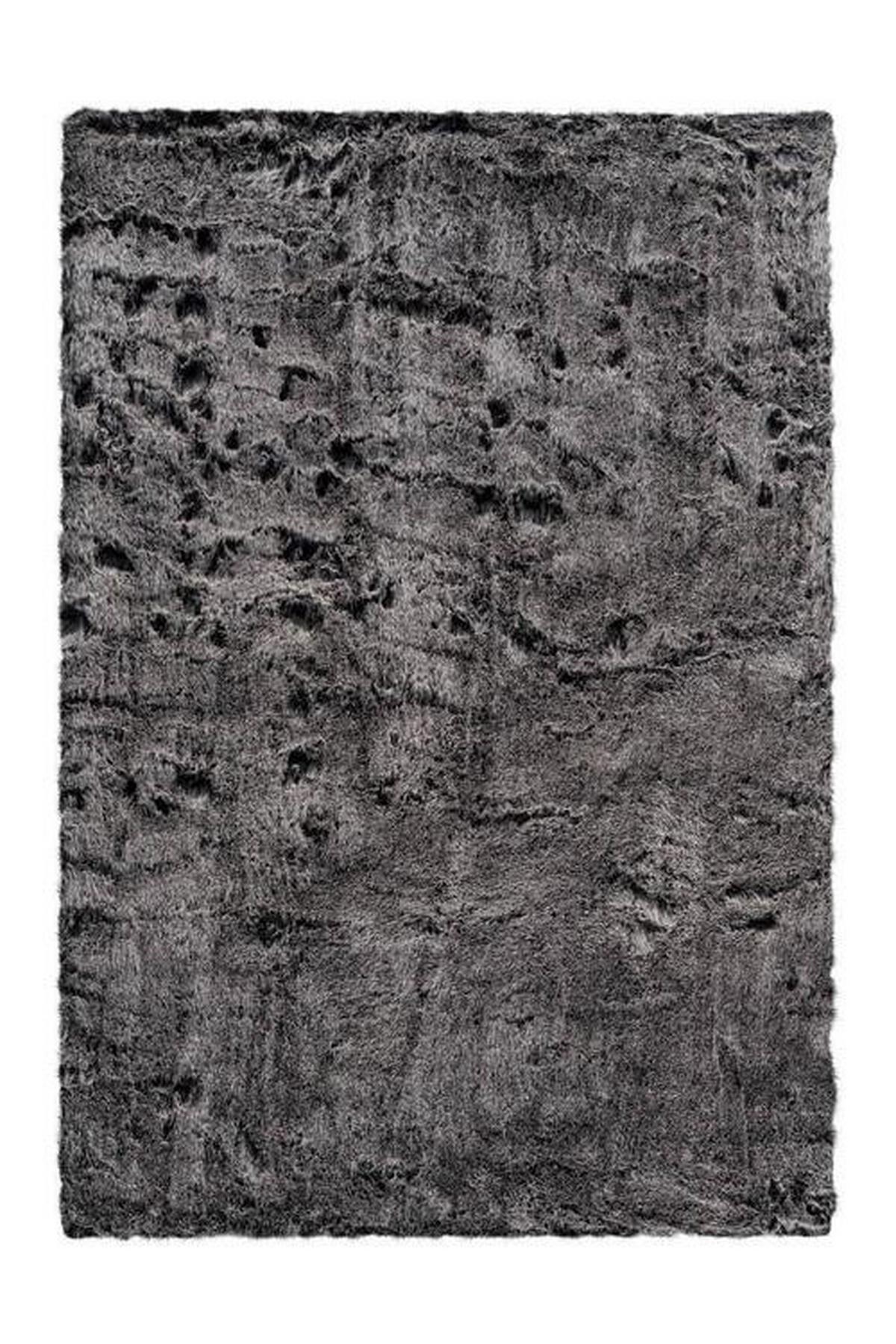 Hochflor Teppich Anthrazit Tender 120x170 cm - Anthrazit, Design, Textil (120/170cm) - Kayoom