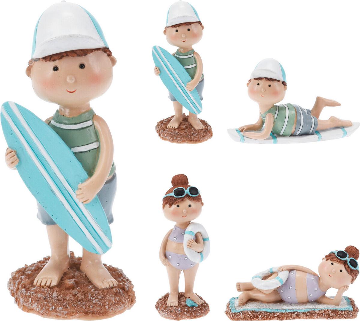 Szobor Strandoló Gyerek - Basics, műanyag (5,7/5/12,5cm)