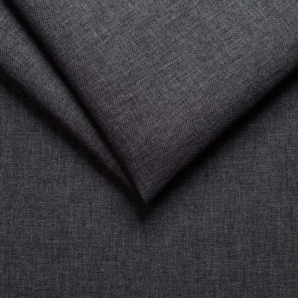 Rozkládací pohovka NELE, tmavě šedá / stříbrná - barvy stříbra/tmavě šedá, Design, kompozitní dřevo/textil (193/82/80cm) - P & B
