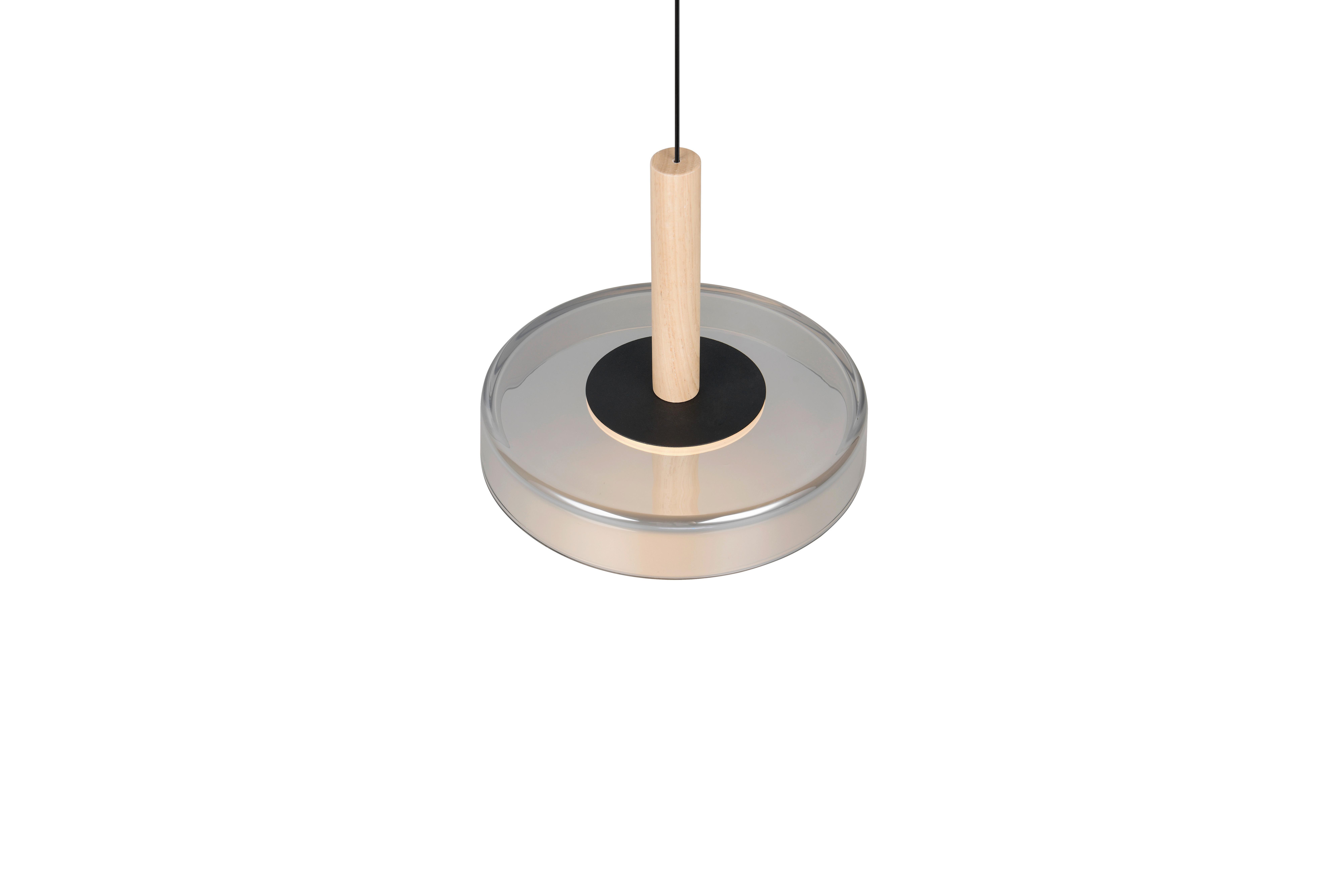 LED-Pendelleuchte 354910132 Celeste - Schwarz/Grau, Design (22/200cm) - Trio Leuchten