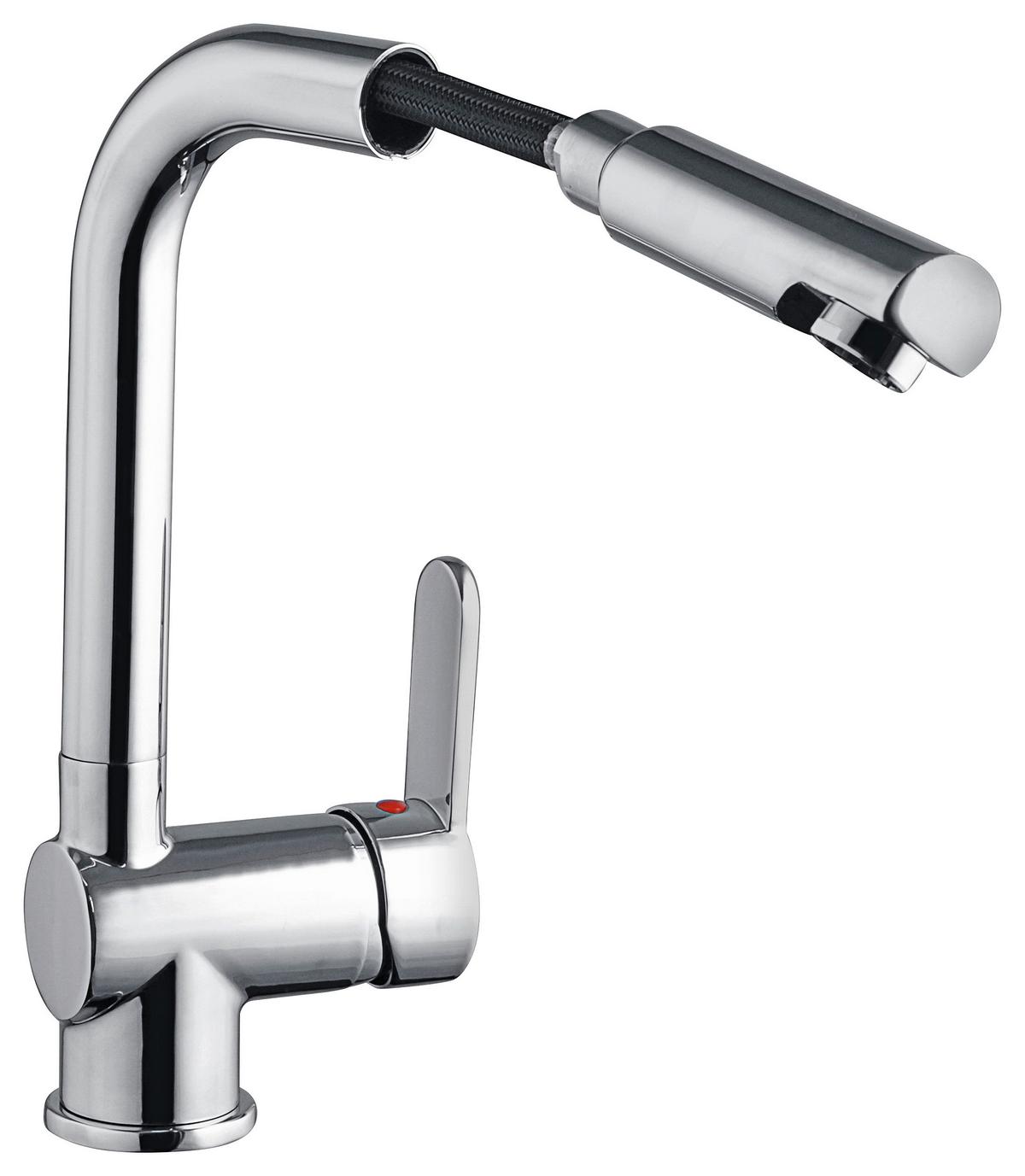 Küchenarmatur London Chrom Schwenkbar Hochdruck - Chromfarben, LIFESTYLE, Kunststoff/Metall (29,8cm) - Schütte