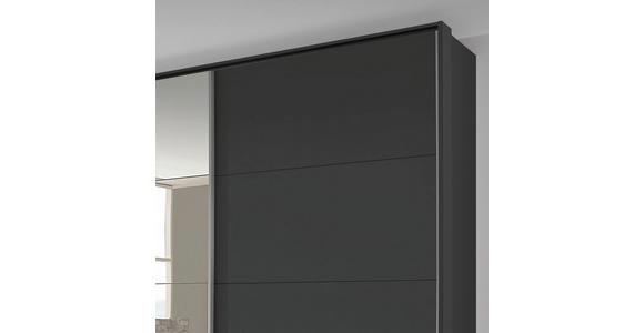 Passepartout-Rahmen Miami Grau Metallic für B: 361 cm - MODERN, Holzwerkstoff (368/214/64cm) - Luca Bessoni