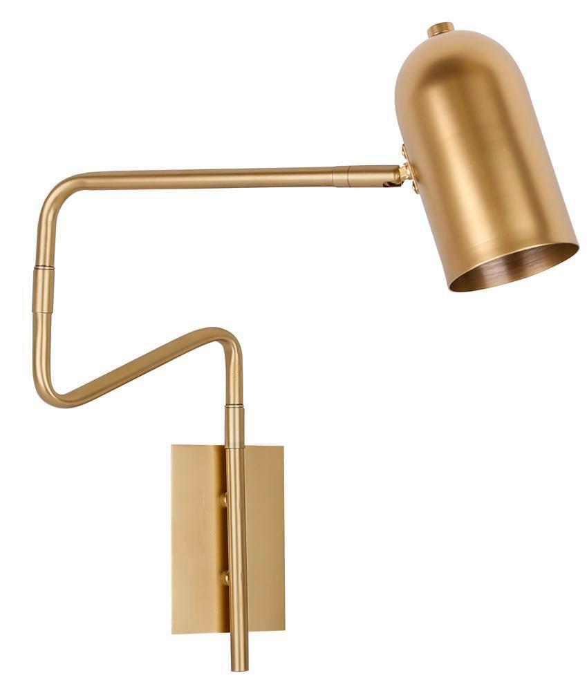Wandleuchte 21-75468 - Goldfarben, Basics, Metall (8/51/39cm)