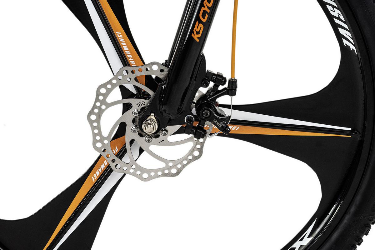 Mountainbike Fully 26 Zoll Bliss 21 Gänge - Schwarz, Basics, Metall (180/100/70cm) - KS Cycling