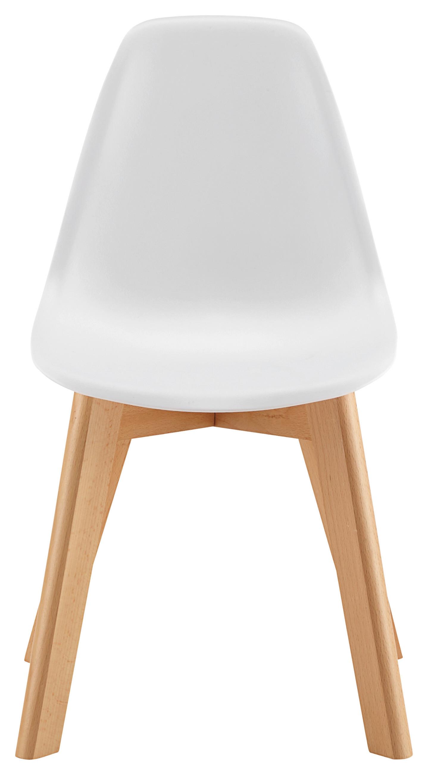 Dětská Židle Tibby - bílá, Moderní, dřevo/plast (30/56,5/32,5cm) - Modern Living