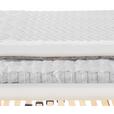 Set Taschenfederkernmatratze mit Lattenrost 90x200 cm H2 - (90/200cm) - Primatex