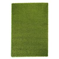 Hochflorteppich Fashion Shaggy Grün 80x240 cm - Grün, Basics, Textil (80/240cm) - Novel