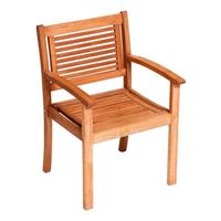 Gartensessel Klappbar Cordoba Echtholz - Naturfarben, Basics, Holz (60/90/58cm) - Gardenson