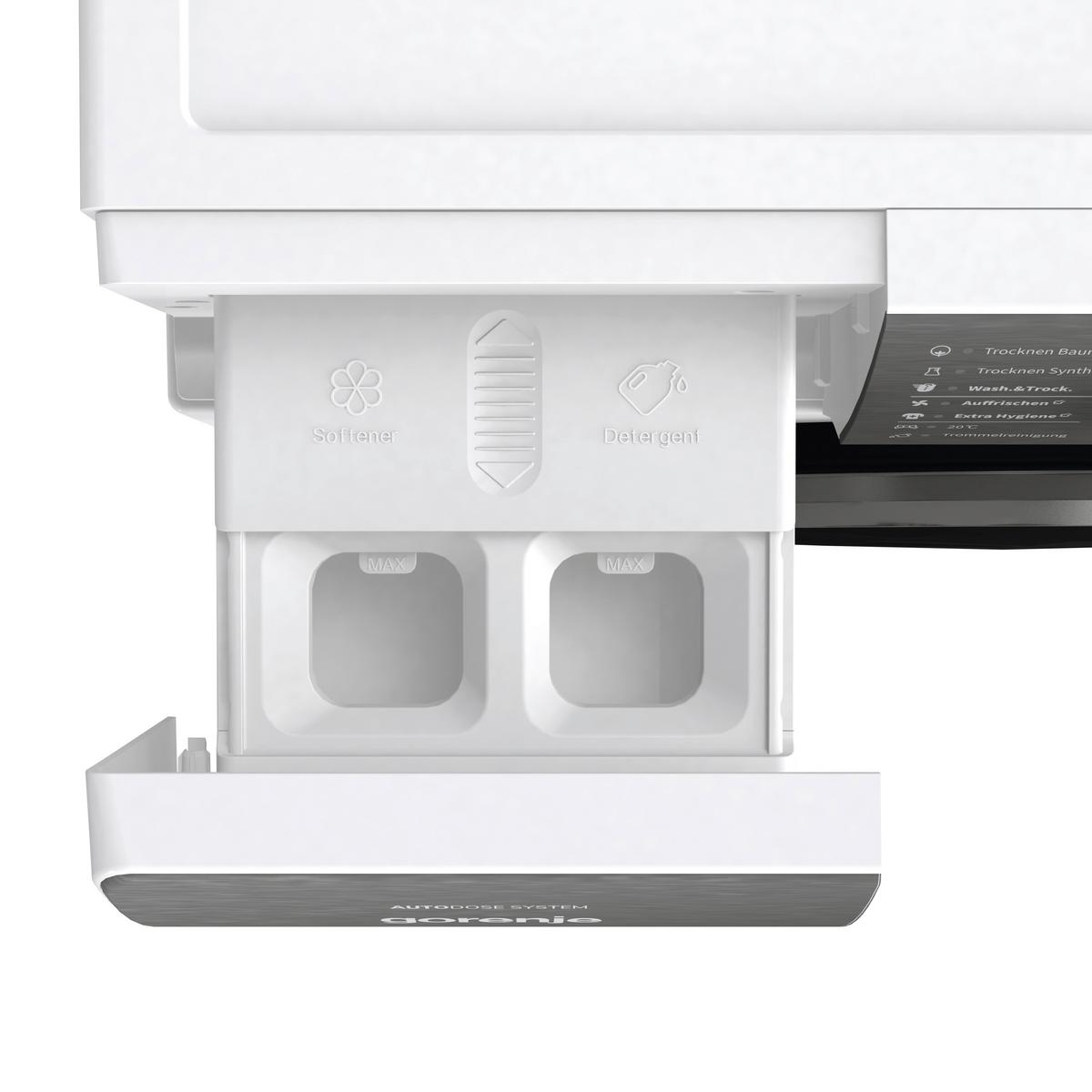 Waschtrockner Wd2s164adswa/de - Weiß, Basics, Metall (59,5/84,5/61cm) - Gorenje