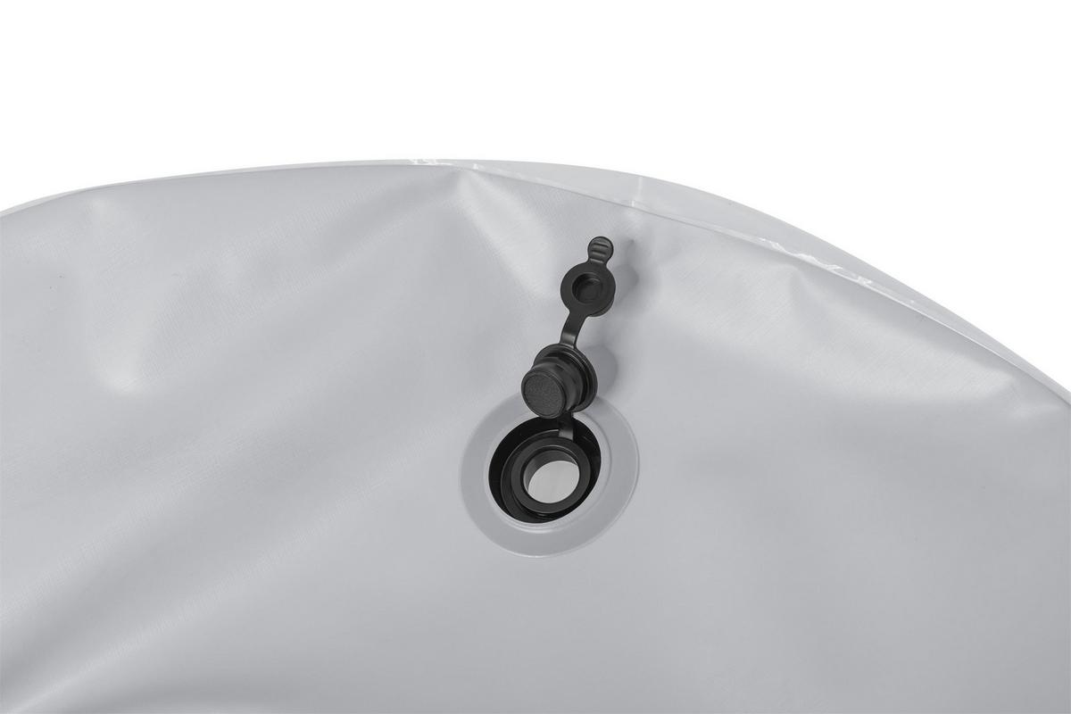 Luftsessel Luxury Outdoor Beige/Transparent mit Led - Transparent/Beige, MODERN, Kunststoff (102/97/71cm) - Bestway