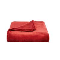 Puha Takaró Kb. 150/200cm - piros, Modern, textil (150/200cm) - Luca Bessoni