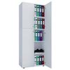 Aktenschrank Lona Weiß B 70 cm - Weiß, KONVENTIONELL, Holzwerkstoff/Kunststoff (70/182/37cm) - MID.YOU