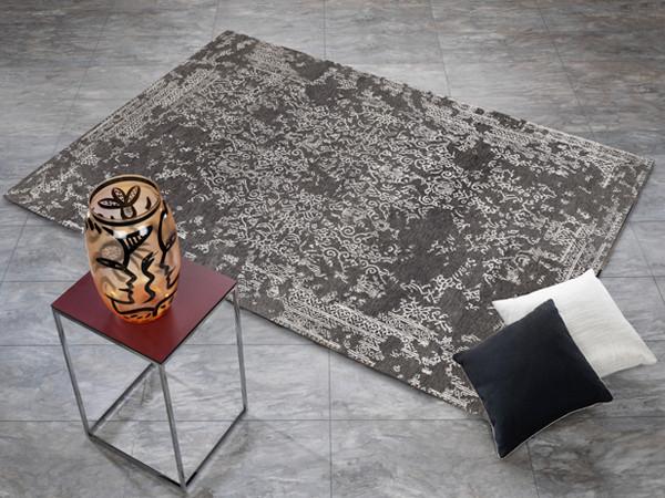 Orientalischer Webteppich Dunkelgrau 140x200 Cm - Dunkelgrau, Design, Textil (140/200cm) - Musterring