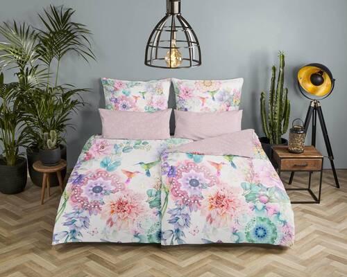 Wendebettwäsche Isaye Multicolor 135x200 cm - Multicolor, Design, Textil (135/200cm)