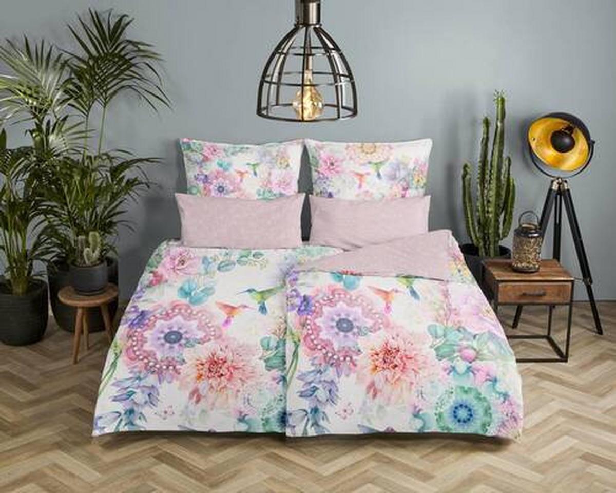 Wendebettwäsche Isaye Multicolor 135x200 cm - Multicolor, Design, Textil (135/200cm)