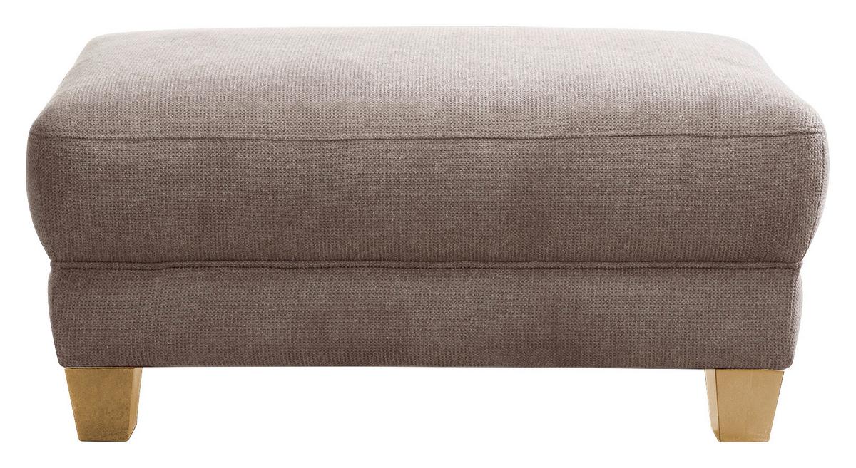 Hocker Gotland taupe, 101x45x66 cm - Taupe/Naturfarben, KONVENTIONELL, Textil (101/45/66cm) - Sit & More