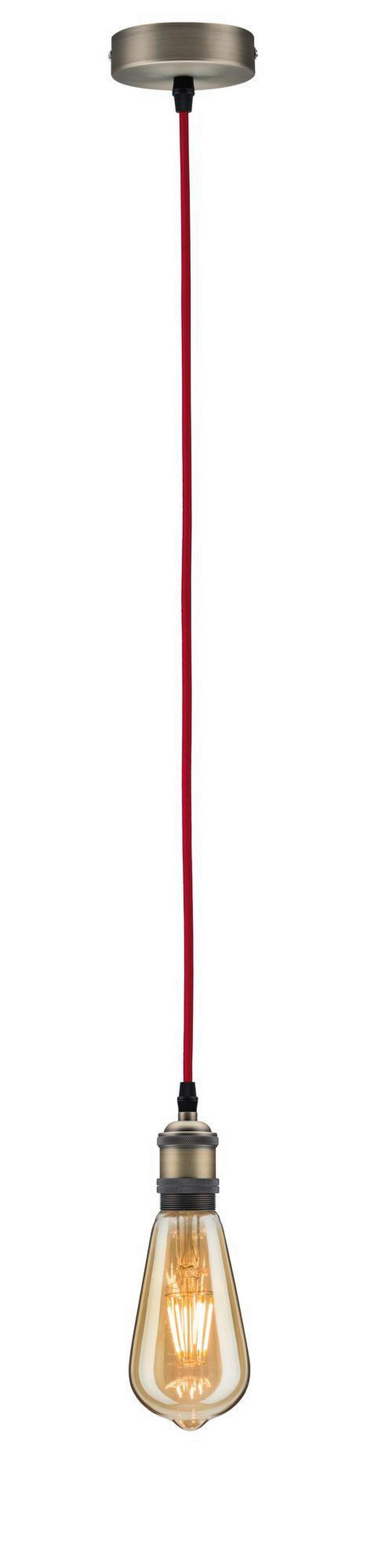 Hängeleuchte H: 200 cm 1-Flammig dimmbar - Basics (10,0/200cm) - Paulmann