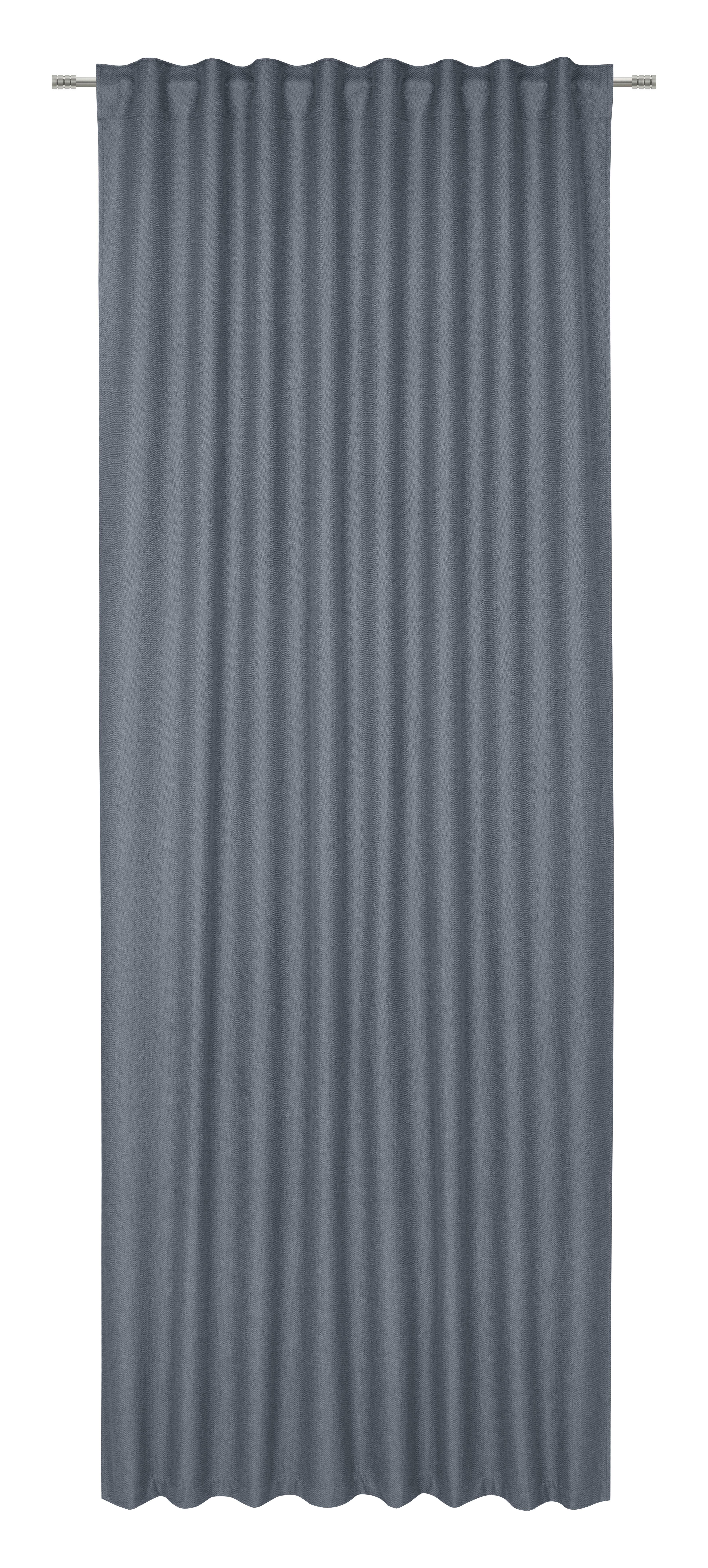 Zatemňovací záves Allan, 135/255cm, sivá - sivá, Romantik / Landhaus, textil (135/255cm) - Premium Living