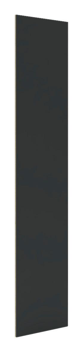 Schranktür Unit B: 45 cm Normalhöhe Anthrazit - Anthrazit, MODERN, Holzwerkstoff (45,3/202,6/1,8cm) - Ondega