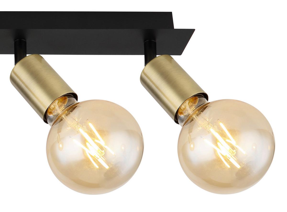 Strahler 54998-4b - Schwarz, Design, Metall (50/6/10,5cm) - Globo