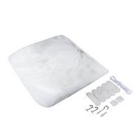 Mückennetz Is Moskitonetz Weiss - Weiß, Basics, Textil (250/1250cm)