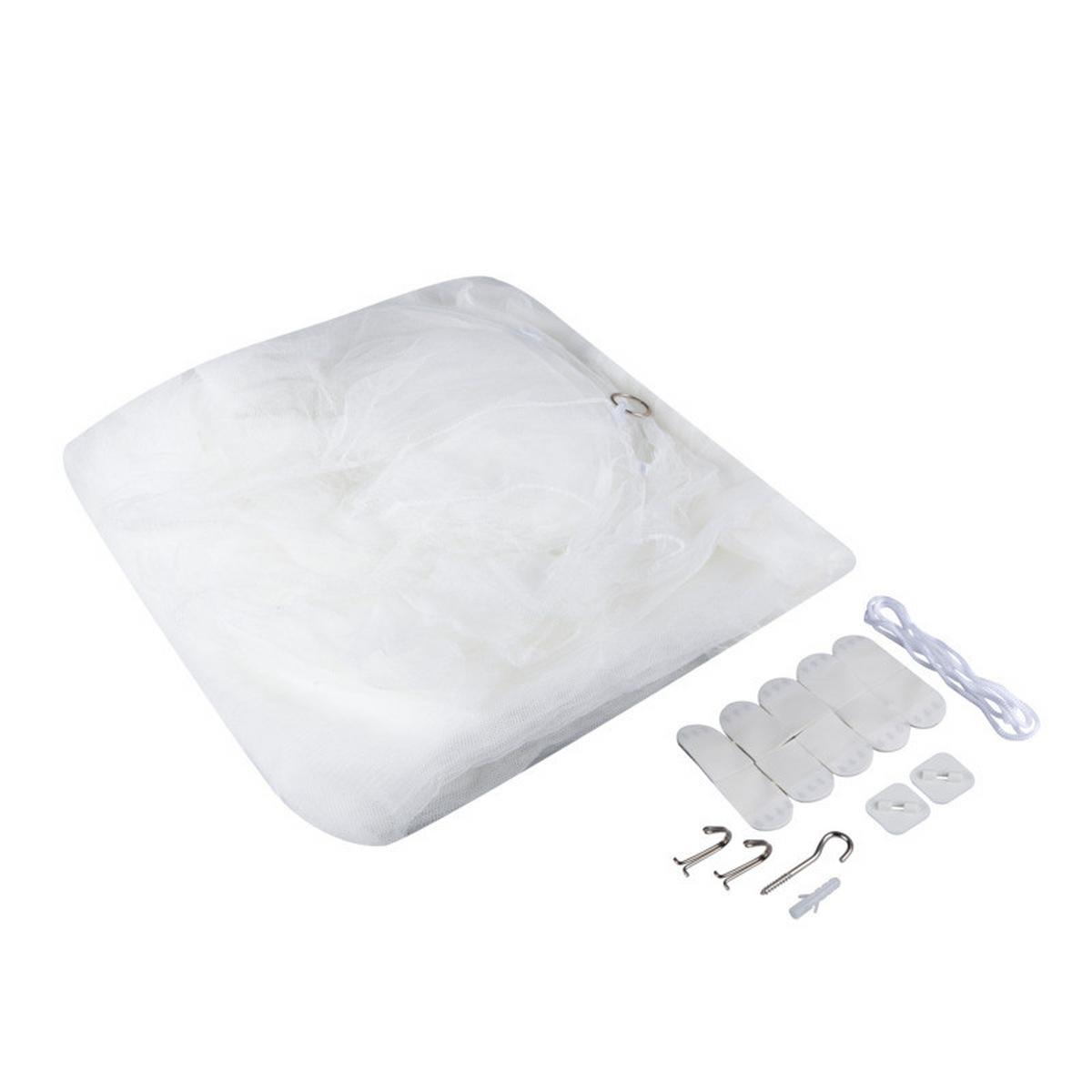 Mückennetz Is Moskitonetz Weiss - Weiß, Basics, Textil (250/1250cm)