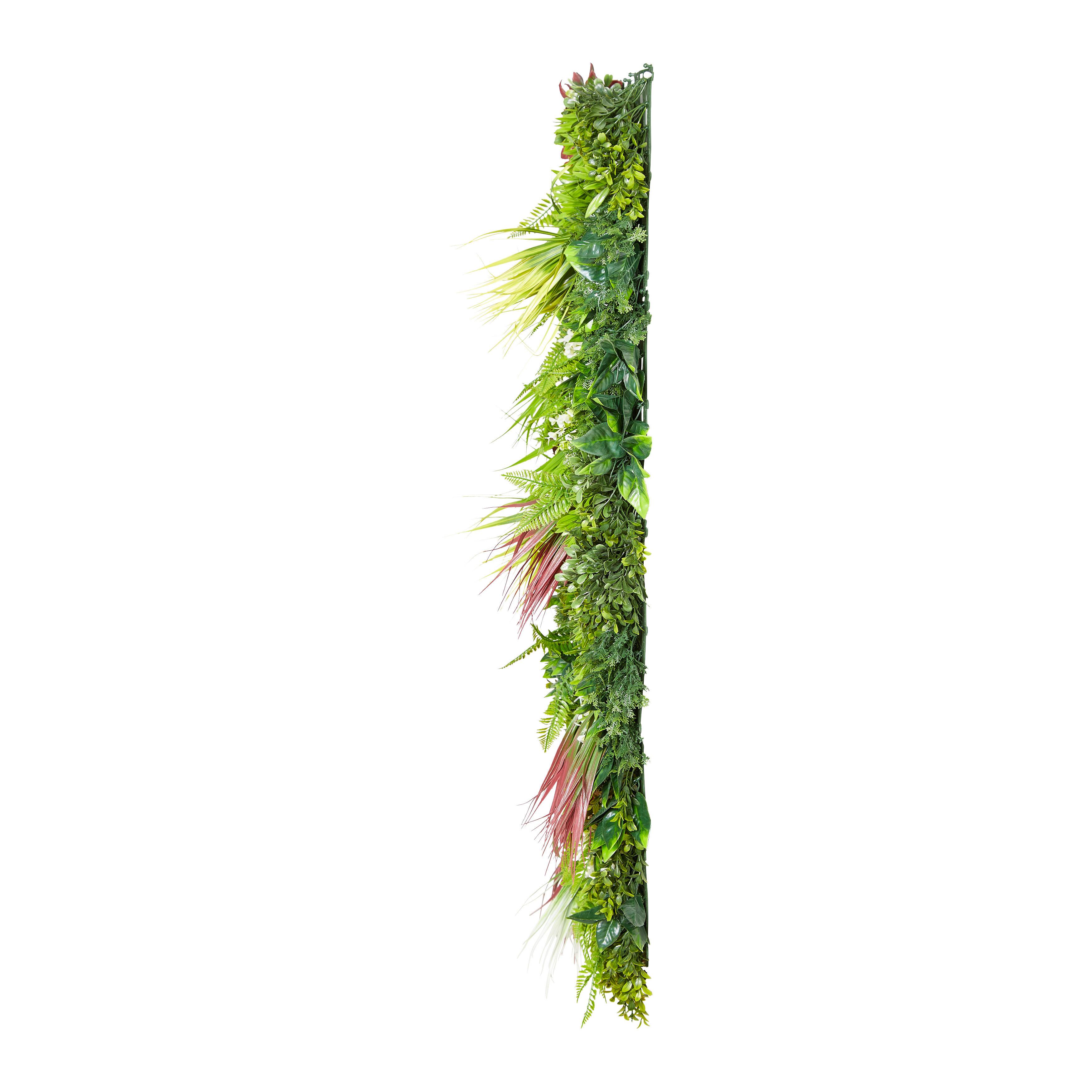 Umelá rastlina FARNMATTE, 50/100 cm - lila/zelená, Modern, plast (50/100cm) - Mömax