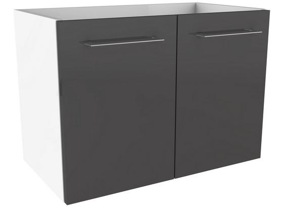 Waschtischunterschrank Lima B:60cm Weiß/Grau - Weiß/Grau, MODERN, Holzwerkstoff (60/42/35cm) - Fackelmann Waschtischunterschrank Lima B:60cm Weiß/Grau - Weiß/Grau, MODERN, Holzwerkstoff (60/42/35cm) - Fackelmann