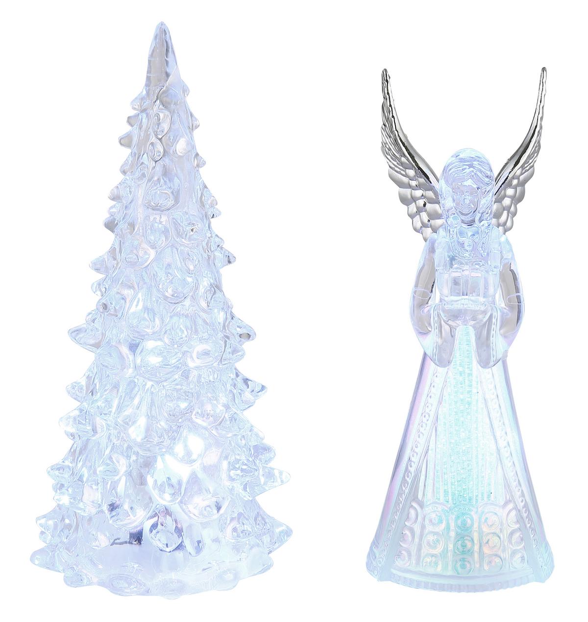 LED-Dekoleuchte 28103-24 Noella - Klar, Basics, Kunststoff (4,2/4,6/11,5cm) - Globo