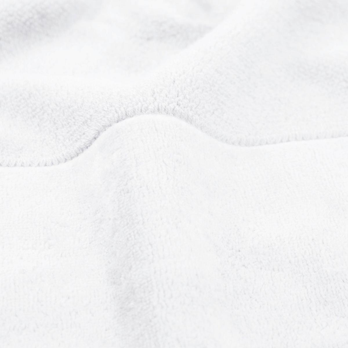 Duschtuch Bambo Baumwolle 630 G/m2 Weiß 80x150 Cm - Weiß, Basics, Textil (80/150cm) - Moeve