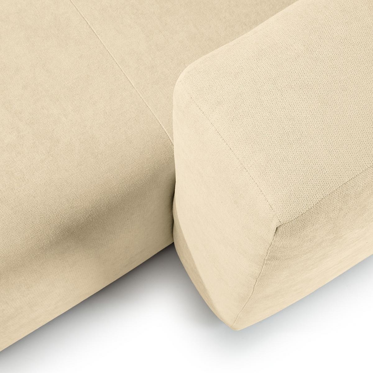 Ecksofa Bolt, Beige S: 160x255 cm - Beige, MODERN, Textil (160/255cm) - Trendmanufaktur