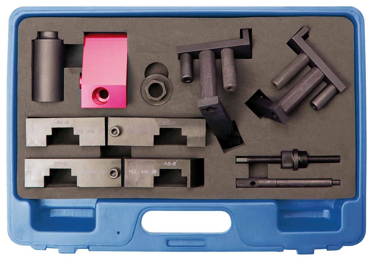 Motor-Einstellwerkzeug-Satz 8602 - Blau/Schwarz, Basics (45/33/11cm)