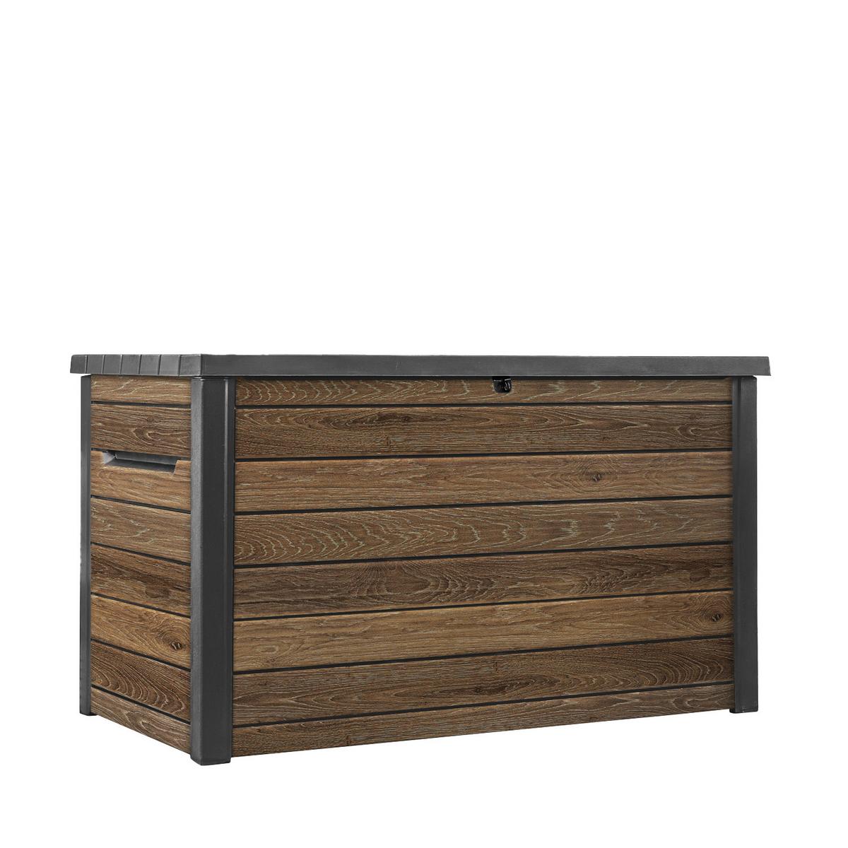 ÚLOŽNÝ BOX DECO BOX - barvy vlašských ořechů, Moderní, plast (147/86/83cm) - Ambia Garden