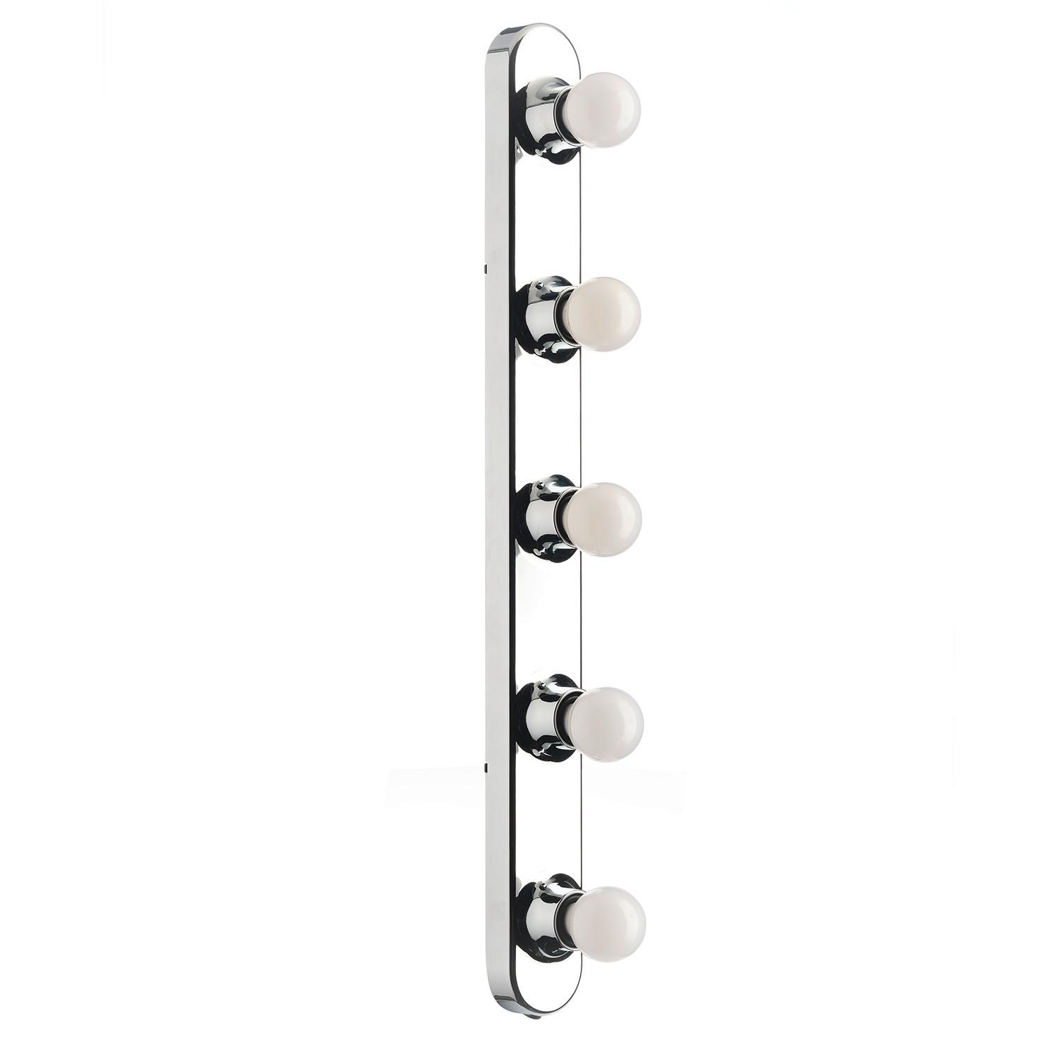 Spiegelleuchte 5040/Apc - Chromfarben, KONVENTIONELL, Kunststoff (5/5/60cm)