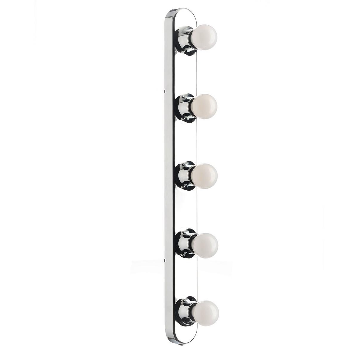 Spiegelleuchte 5040/Apc - Chromfarben, KONVENTIONELL, Kunststoff (5/5/60cm)